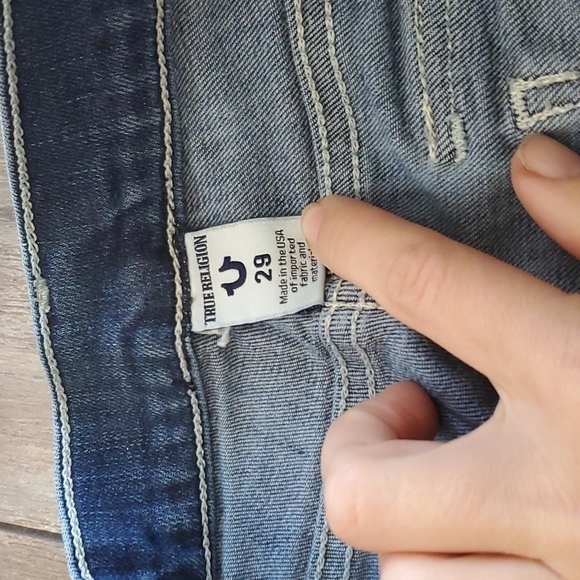 True Religion Womens Becca Mid Rise Bootcut sz 29 - Picture 4 of 11